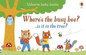 Детская книга Usborne Где занята пчела?, англ. язык - Сэм Тэплин - Pampik