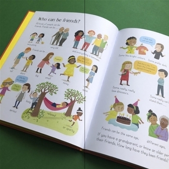 Детская книга Usborne Все о друзьях, англ. язык - Pampik - 3