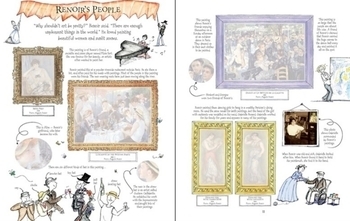 Дитяча книга Usborne Наклейки імпресіоністів, англ. мова - Сара Курто, Кейт Девіс - Pampik - 4