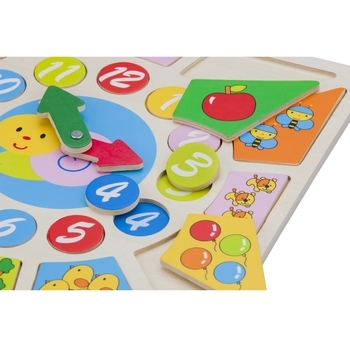 Мульти-пазл New Classic Toys Мульти-пазл Годинники (18250) - Pampik - 2