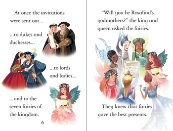 Детская книга Usborne Спящая красавица, англ. язык - Лесли Симс - Pampik - 2