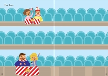 Дитяча книга Usborne 1000 футбольних наклейок, англ. мова - Люсі Боуман - Pampik - 3