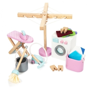 Игровой набор мебели Le Toy Van Прачечная (ME038) - Pampik