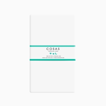 Набір простирадл на резинці Cosas Зорепад, ранфорс, 120х60 см, білий, сірий, 2 шт. - Pampik - 3