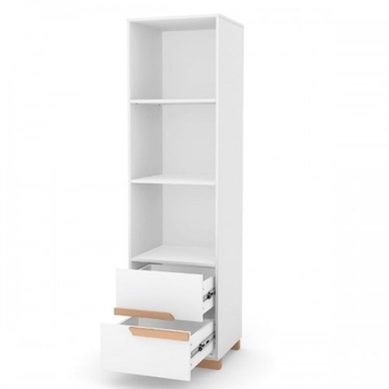 Пенал Верес 450 Сиэтл, бело-буковый (38.43.2.15) - Pampik - 2