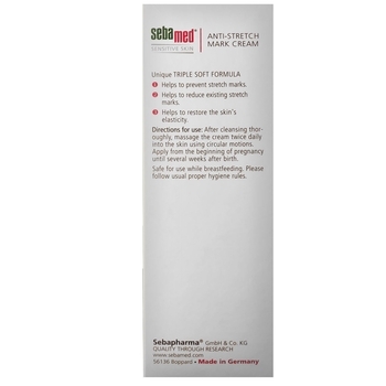 Крем для тіла Sebamed для запобігання і зменшення розтяжок, 200 мл - Pampik - 4