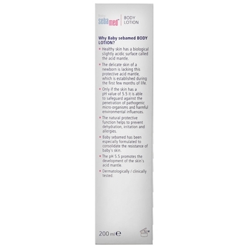 Лосьйон для тіла Sebamed Baby Lotion, 200 мл - Pampik - 3