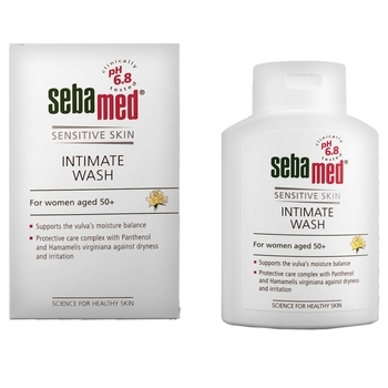 Гель для інтимної гігієни Sebamed Sensitive Skin Intimate Wash pH 6,8, 50+, 200 мл - Pampik
