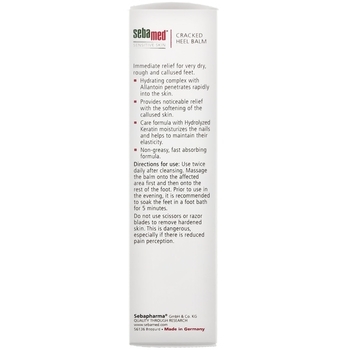 Бальзам проти тріщин на ступнях Sebamed Sensitive Skin Cracked Heel Balm, 75 мл - Pampik - 4