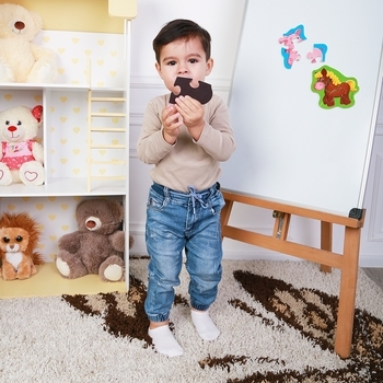 Магнітні бебі пазли Vladi Toys Конячка та порося, 8 елементів (VT3208-09) - Pampik - 6