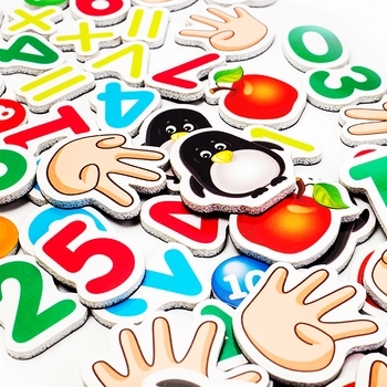 Розвиваючий набір Vladi Toys Математика з магнітною дошкою (VT5412-02) - Pampik - 3