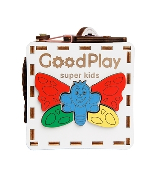 Розвиваючий бізікуб GoodPlay ecoToy Міні (K001) - Pampik - 3