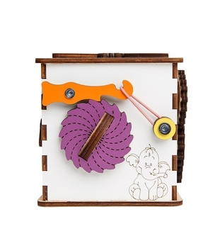 Розвиваючий бізікуб GoodPlay ecoToy Міні (K001) - Pampik - 5