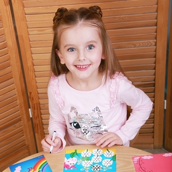 Гра з маркером Vladi Toys Пиши та витирай. Єдинороги, укр. (VT5010-17) - Pampik - 5