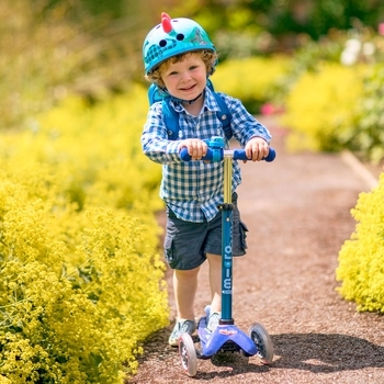 Самокат Micro Mini Deluxe, синий (MMD006) - Pampik - 10