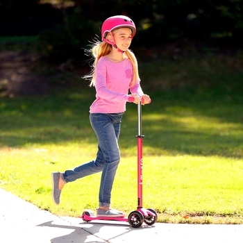 Самокат Micro Maxi Deluxe, розовый (MMD021) - Pampik - 7