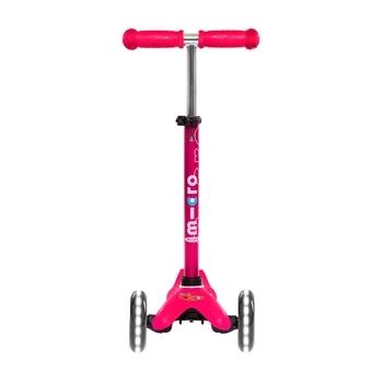 Самокат Micro Mini Deluxe LED, розовый (MMD075) - Pampik - 3