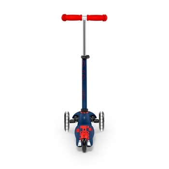 Самокат Micro Mini Deluxe LED, темно-синій (MMD118) - Pampik - 7