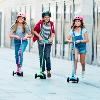 Самокат Micro Maxi Deluxe, розовый (MMD021) - Pampik - 11