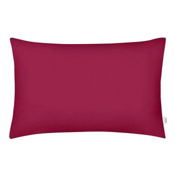 Наволочка Cosas Ranfors_Bordo, ранфорс, 50х70 см, бордовий - Pampik