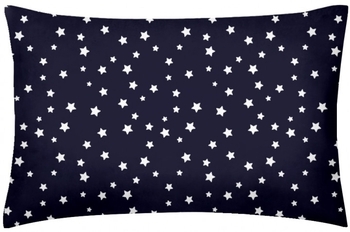 Наволочка Cosas StarsfallBlue, ранфорс, 40х60 см, темно-синий - Pampik