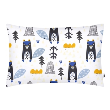 Наволочка Cosas Castor, ранфорс, 40х60 см, білий - Pampik