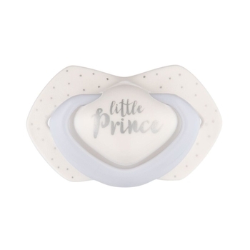 Силиконовая симметричная пустышка Canpol babies Royal baby, 6-18 месяцев, 2 шт., голубой (22/651_blu) - Pampik - 2