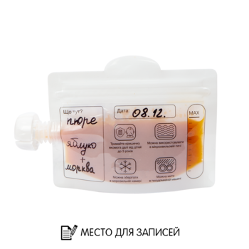 Многоразовые пакеты Piccolino для детского питания, 10 шт. (11777.01) - Pampik - 5