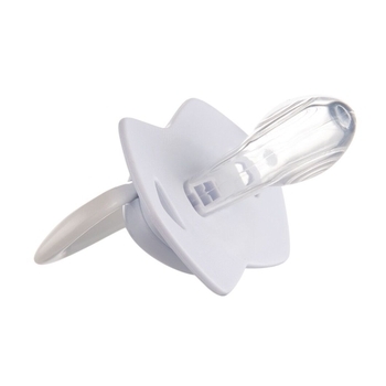 Силиконовая симметричная пустышка Canpol babies Royal baby, 6-18 месяцев, 2 шт., голубой (22/651_blu) - Pampik - 5