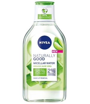 Міцелярна вода Nivea Naturally Good З алое вера, 400 мл - Pampik