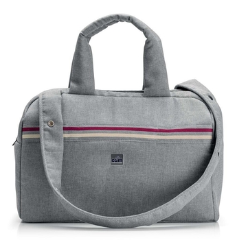 Универсальная коляска 2 в 1 Cam Techno Milano, рама серая, серый с полоской (805T/V99/978/553K) - Pampik - 8