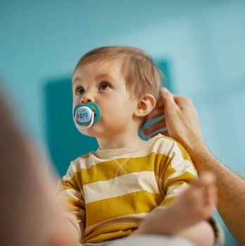 Пустушка Philips Avent Ultra Air I love для хлопчика, 6-18 місяців, 2 шт. (SCF080/03) - Pampik - 9