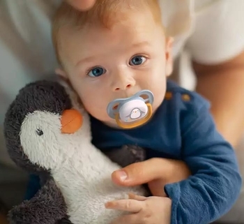 Пустушка Philips Avent Ultra Air Animal для хлопчика, 0-6 місяців, 2 шт. (SCF080/05) - Pampik - 6