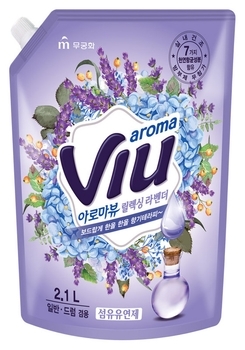 Кондиционер смягчающий для белья Mukungwha Арома, лаванда, мягкая упаковка, 2,1 л - Pampik