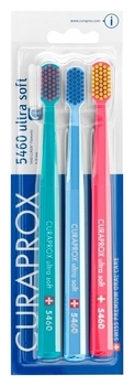Набір зубних щіток Curaprox Ultra Soft 5460, 3 шт. - Pampik - 2