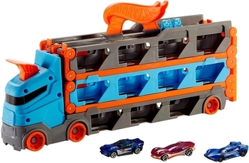 Грузовик-транспортер Hot Wheels Супергонки (GVG37) - Pampik