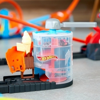 Ігровий набір Hot Wheels Пригоди в магазині морозива (GJK74) - Pampik - 5