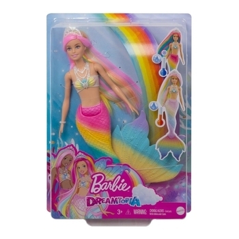 Лялька Barbie Dreamtopia Русалка Кольорова гра (GTF89) - Pampik - 4