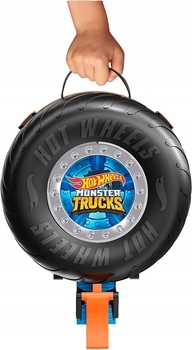 Игровой набор Hot Wheels Monster Trucks Трюки в шине (GVK48) - Pampik - 5