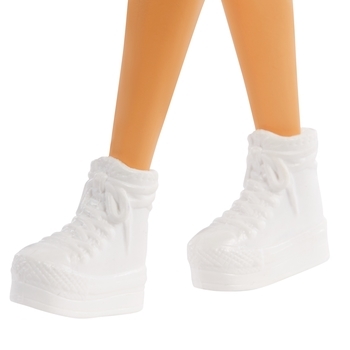 Кукла Barbie "Модница" в разноцветном платье и кепке-козырьке (GRB51) - Pampik - 5