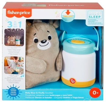 Музичний нічник 3-в-1 Fisher-Price Ведмедик з ліхтариком - Pampik - 3
