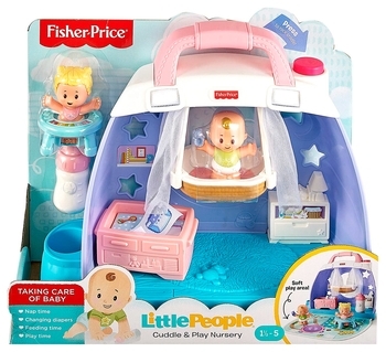 Ігровий набір Little People Дитяча кімната - Pampik - 4