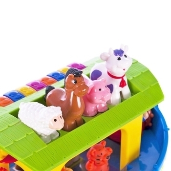 Подарок. Игровой набор Kiddieland Ноев ковчег (укр. язык) - Pampik - 4