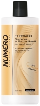Шампунь Numero живильний на основі олії карите та авокадо, 1 л - Pampik