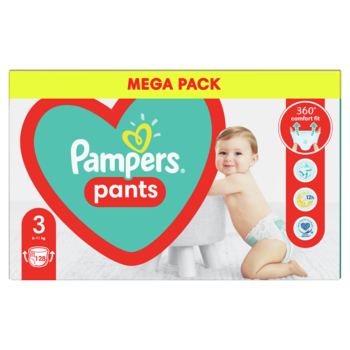 Набір підгузків-трусиків Pampers Pants 3 (6-11 кг), 256 шт. (2 уп. по 128 шт.) - Pampik - 4