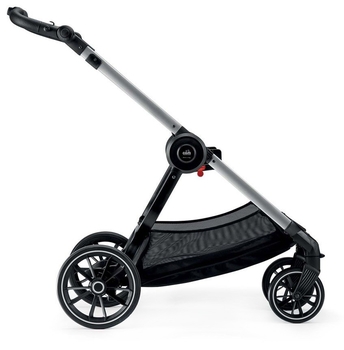 Уценка. Универсальная коляска 2 в 1 Cam Techno Soul, рама серебро, черный (805T/V94/970/500K) - Pampik - 6