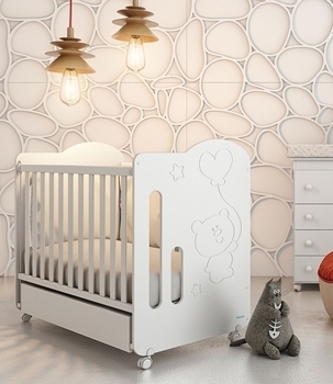 Ліжечко Micuna Sweet Globito White, 120х60 см, білий (SWEET GLOBITO WHITE) - Pampik - 4