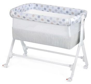 Колиска Cam Culla Sempreconte, сірий + горошок (920/T157/922/T002) - Pampik