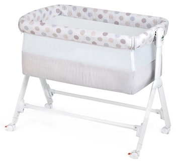 Колиска Cam Culla Sempreconte, бежевий + горошок (920/T158/922/T002) - Pampik