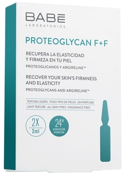 Ампули-концентрат з вираженим антивіковим ефектом Babe Laboratorios Proteoglycan F+F, 2 шт. x 2 мл - Pampik